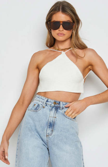 Aleya Crochet Top White-Vavasi.All Rights Reserved.