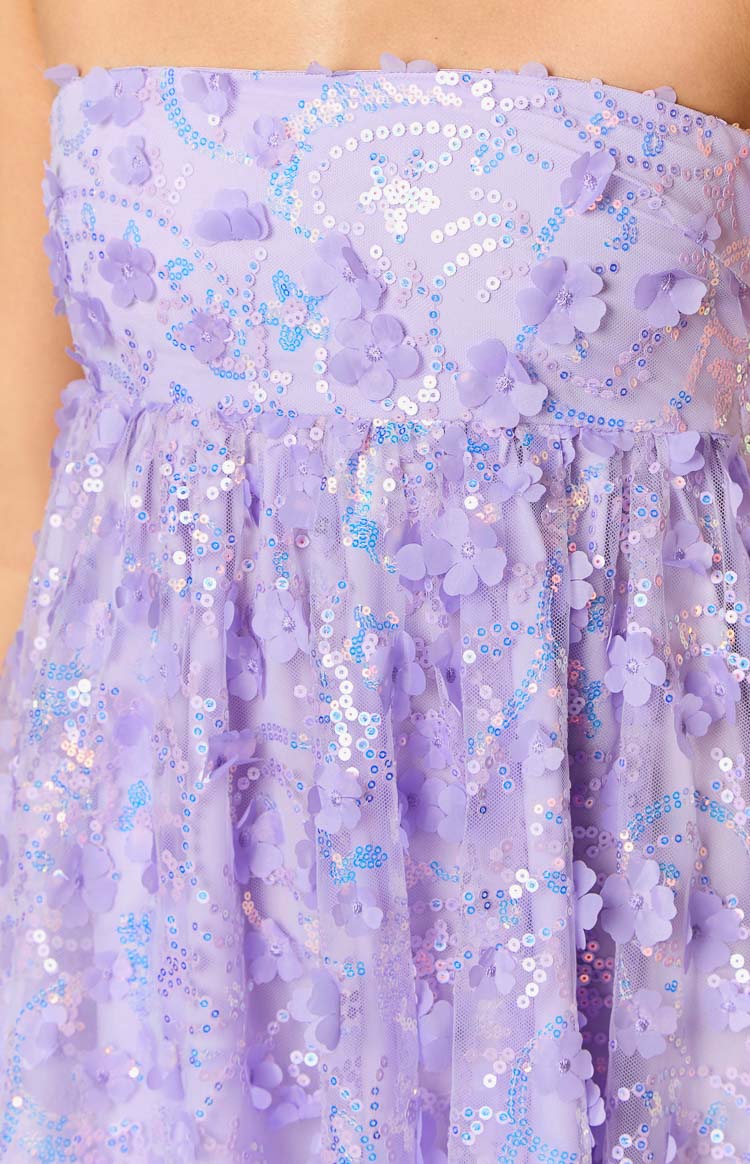 Alison Purple Mini Dress-Vavasi.All Rights Reserved.