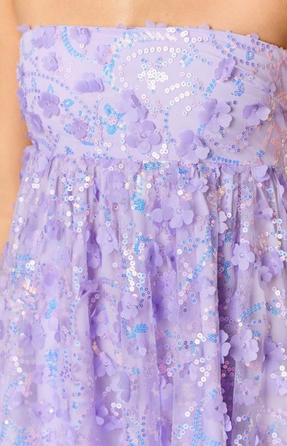 Alison Purple Mini Dress-Vavasi.All Rights Reserved.