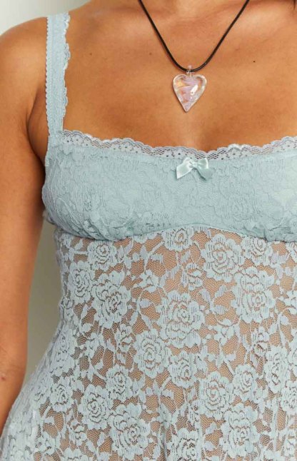 All Mine Blue Lace Mini Dress-Vavasi.All Rights Reserved.