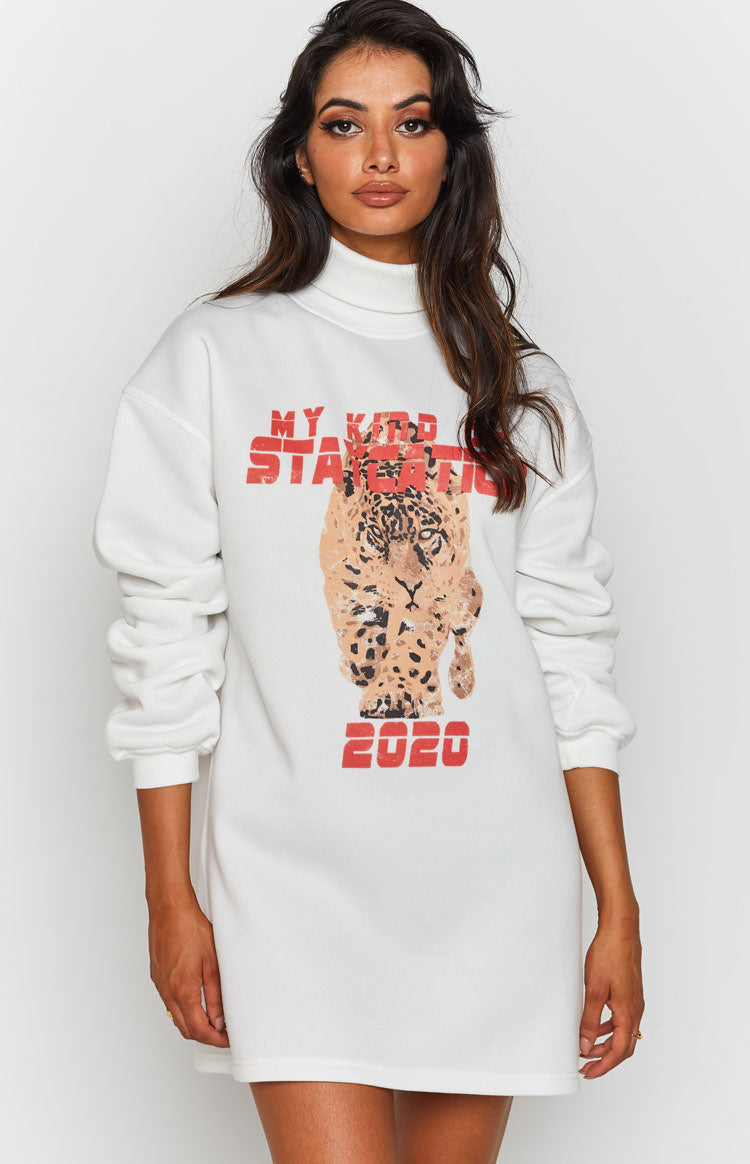 All or Nothing Dress White-Vavasi.All Rights Reserved.