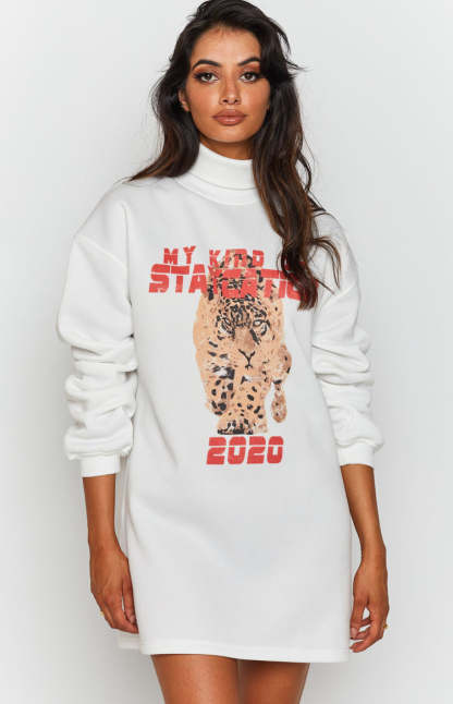 All or Nothing Dress White-Vavasi.All Rights Reserved.