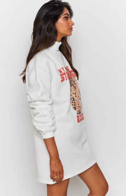 All or Nothing Dress White-Vavasi.All Rights Reserved.