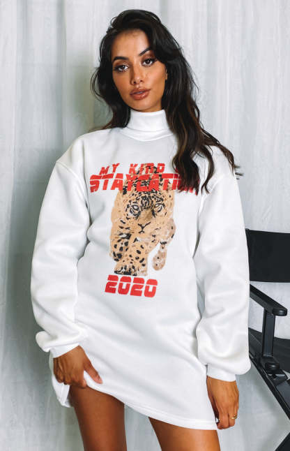 All or Nothing Dress White-Vavasi.All Rights Reserved.