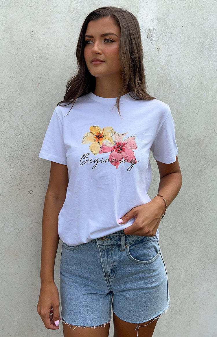 Aloha White Floral Printed Shirt-Vavasi.All Rights Reserved.