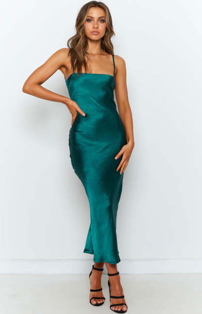 Amaryllis Dress Emerald-Vavasi.All Rights Reserved.