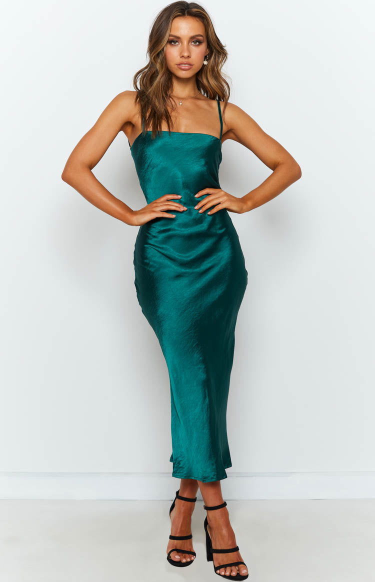 Amaryllis Dress Emerald-Vavasi.All Rights Reserved.