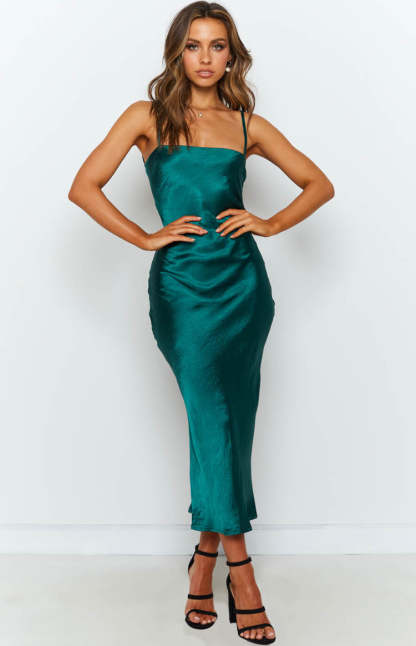 Amaryllis Dress Emerald-Vavasi.All Rights Reserved.