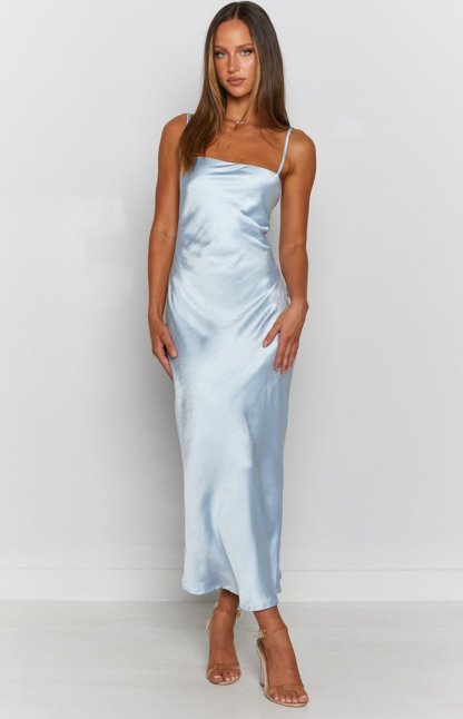 Amaryllis Dress Baby Blue-Vavasi.All Rights Reserved.