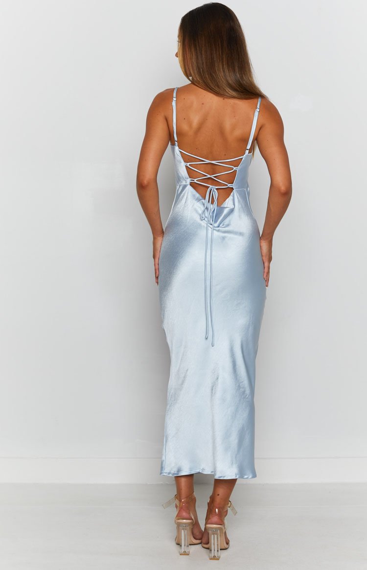 Amaryllis Dress Baby Blue-Vavasi.All Rights Reserved.
