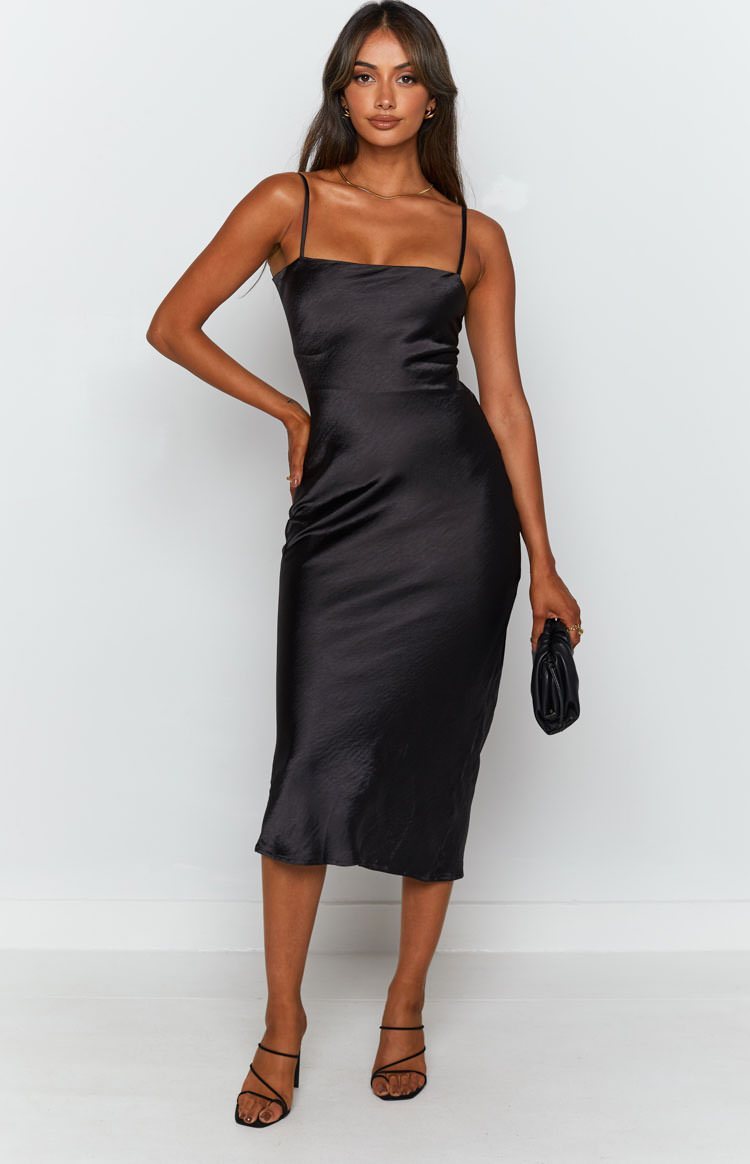 Amaryllis Dress Black-Vavasi.All Rights Reserved.