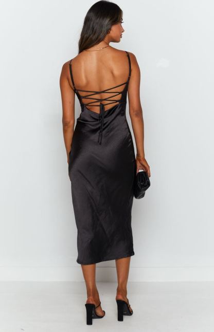 Amaryllis Dress Black-Vavasi.All Rights Reserved.