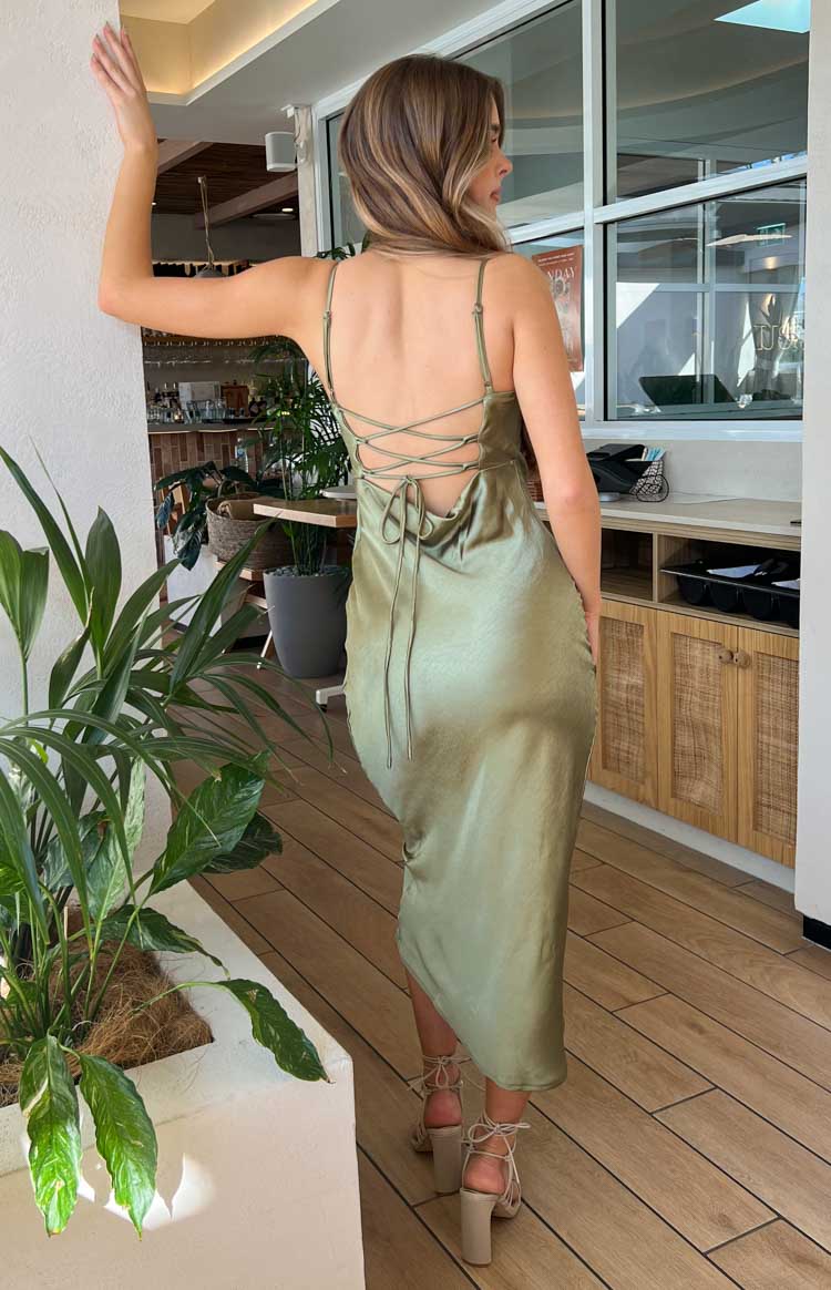 Amaryllis Dress Khaki-Vavasi.All Rights Reserved.