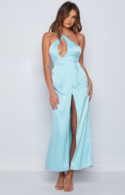 Amia Blue Maxi Formal Dress-Vavasi.All Rights Reserved.