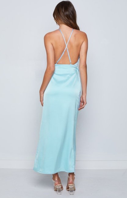 Amia Blue Maxi Formal Dress-Vavasi.All Rights Reserved.