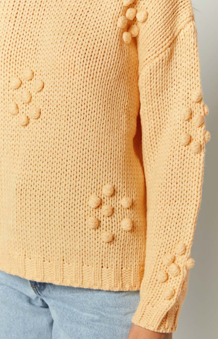 Andrina Yellow Knit Jumper-Vavasi.All Rights Reserved.