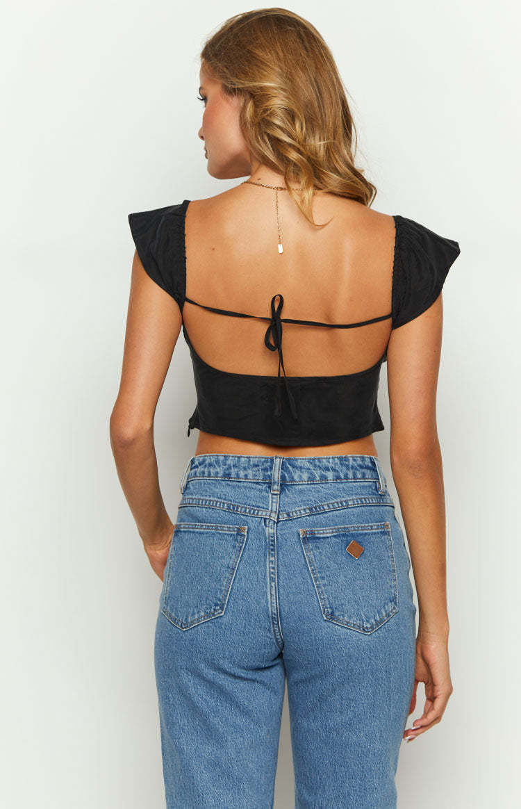 Anna Black Top-Vavasi.All Rights Reserved.