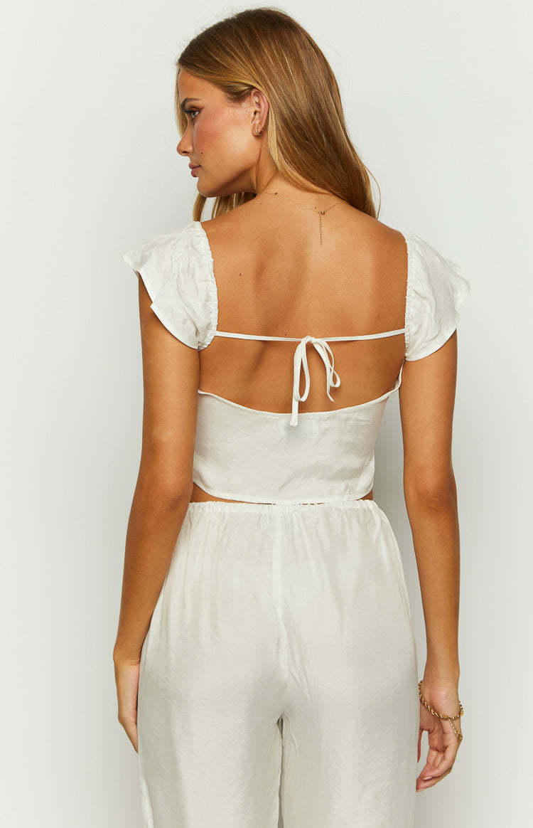 Anna White Top-Vavasi.All Rights Reserved.