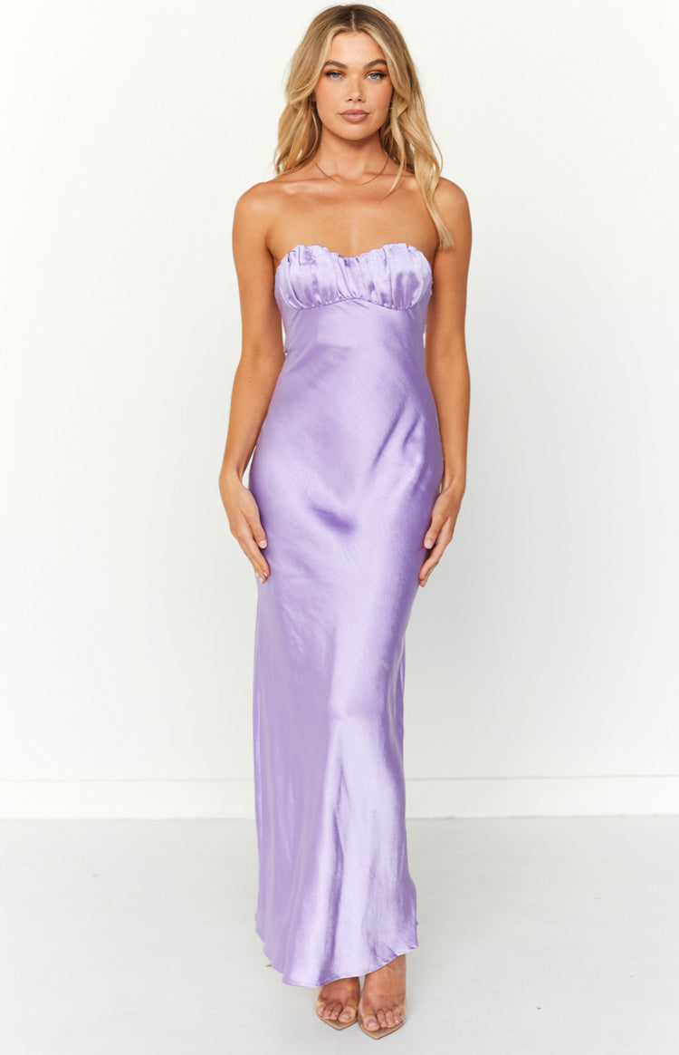 Arielle Purple Maxi Dress-Vavasi.All Rights Reserved.