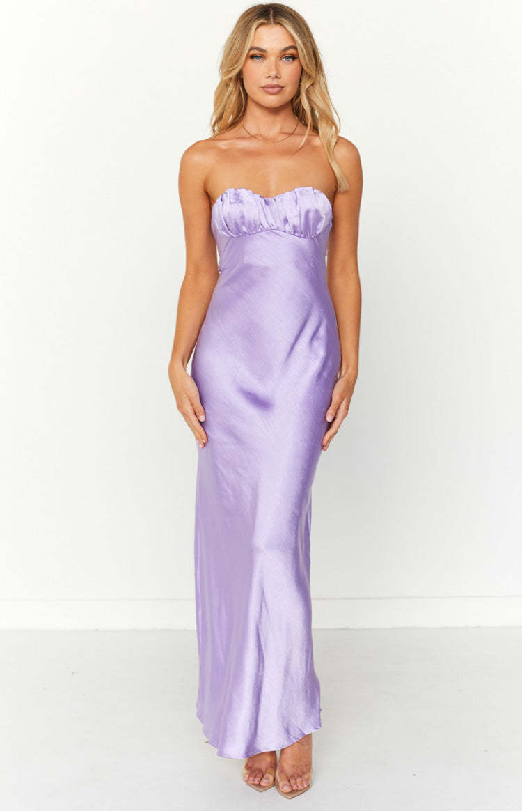 Arielle Purple Maxi Dress-Vavasi.All Rights Reserved.