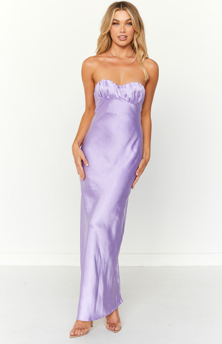 Arielle Purple Maxi Dress-Vavasi.All Rights Reserved.