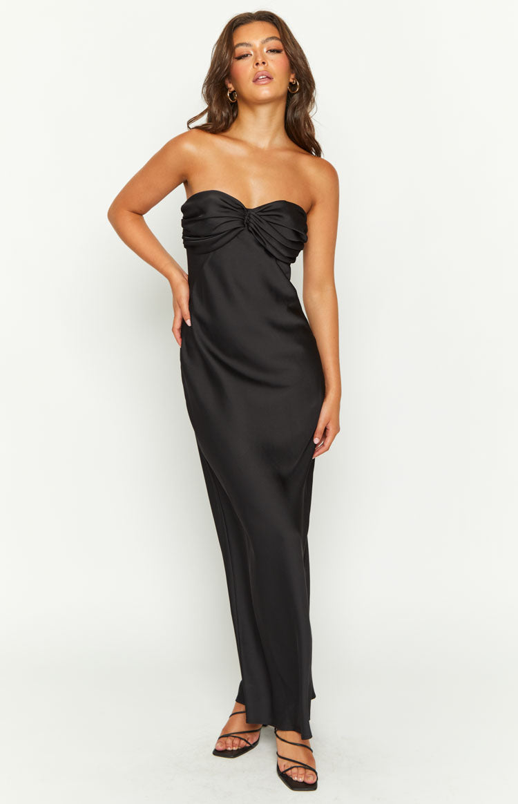 Ashley Black Formal Maxi Dress-Vavasi.All Rights Reserved.