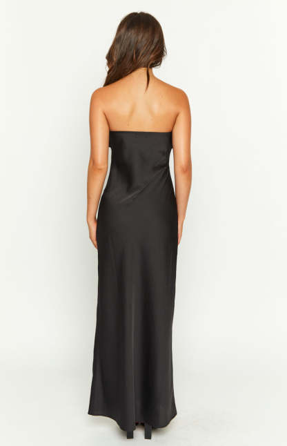 Ashley Black Formal Maxi Dress-Vavasi.All Rights Reserved.