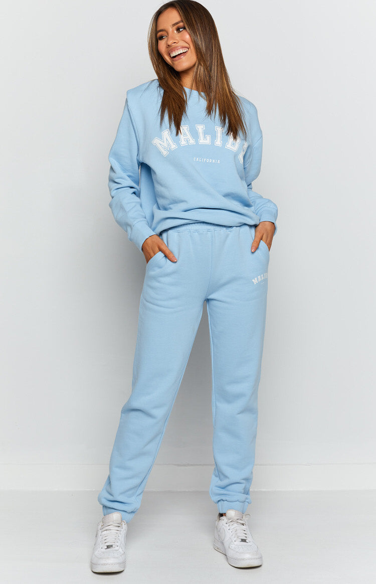 Aspen Lounge Pants Malibu Blue-Vavasi.All Rights Reserved.