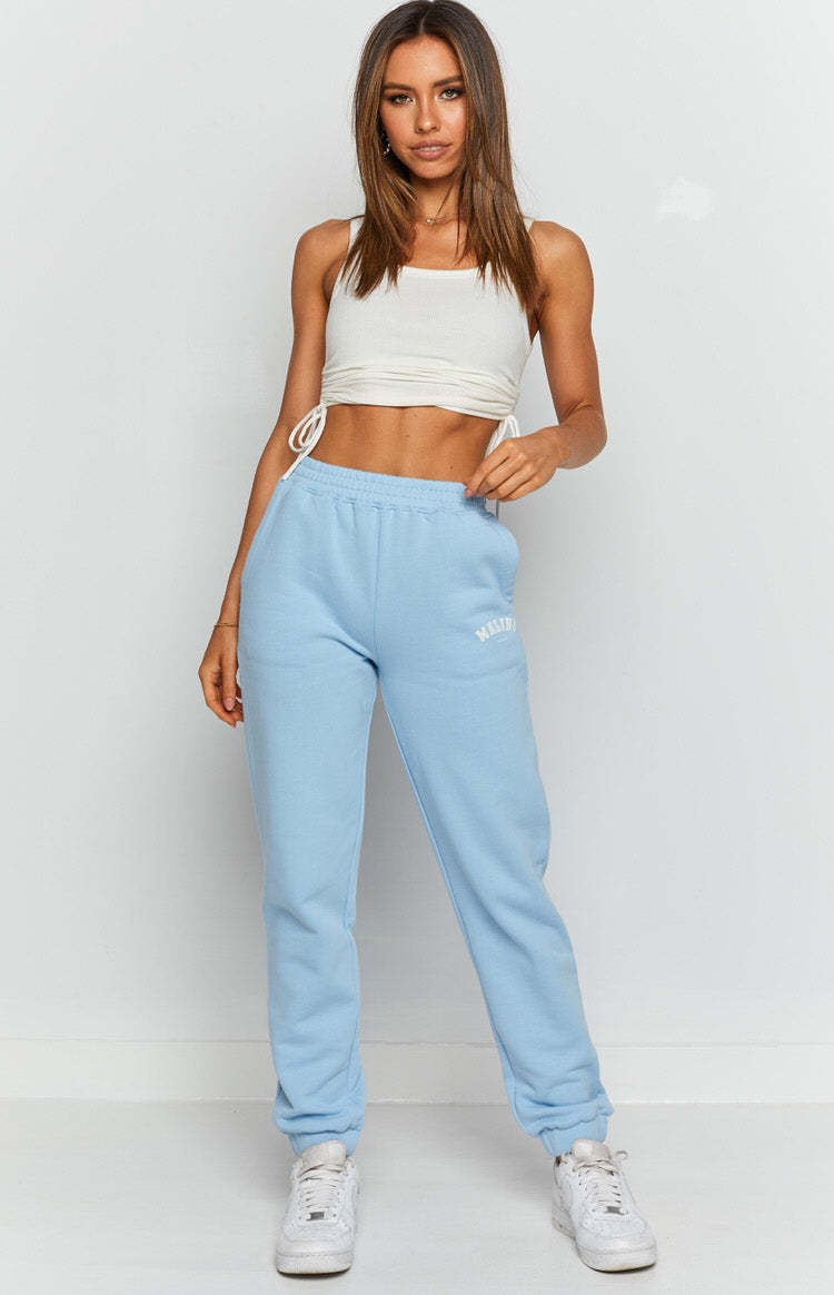 Aspen Lounge Pants Malibu Blue-Vavasi.All Rights Reserved.