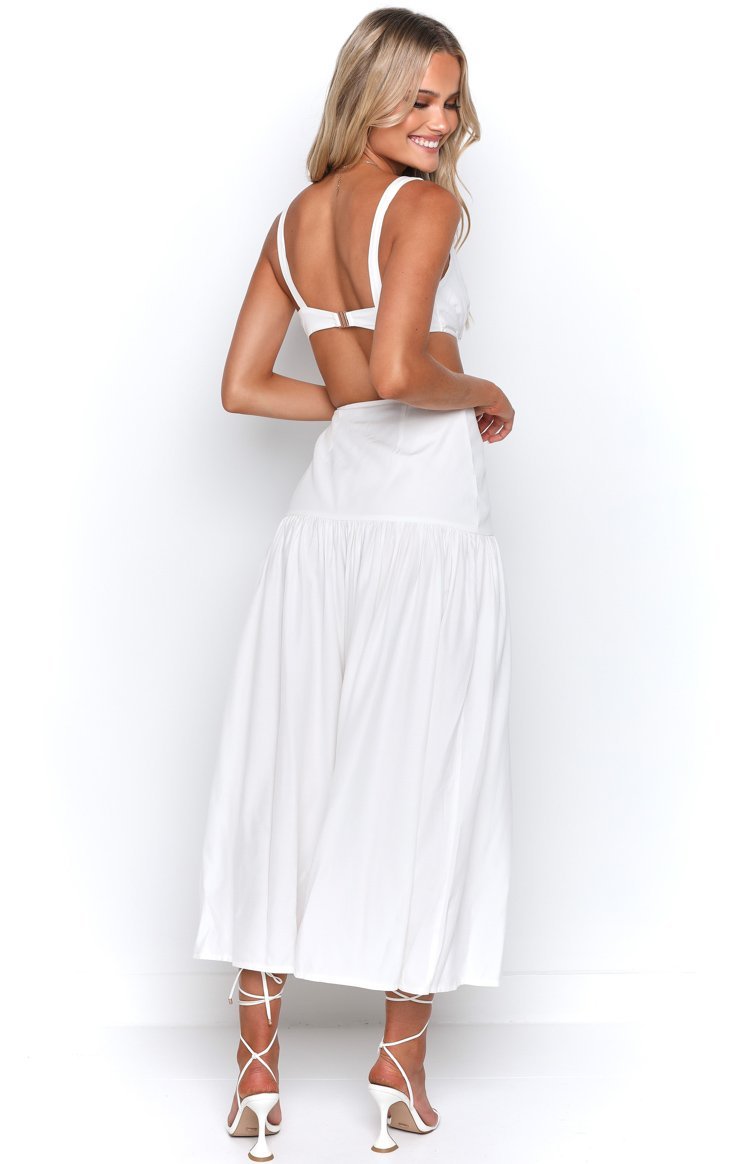 Aurelia White Maxi Dress-Vavasi.All Rights Reserved.