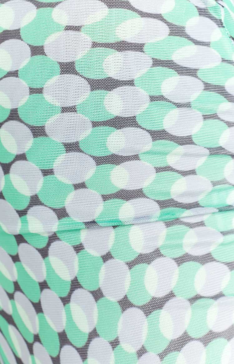 Avalon Green Mesh Mid Rise Pant-Vavasi.All Rights Reserved.