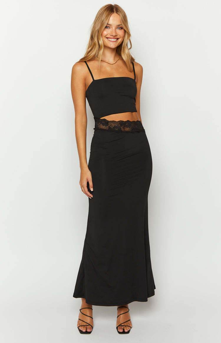 Avani Black Maxi Dress-Vavasi.All Rights Reserved.