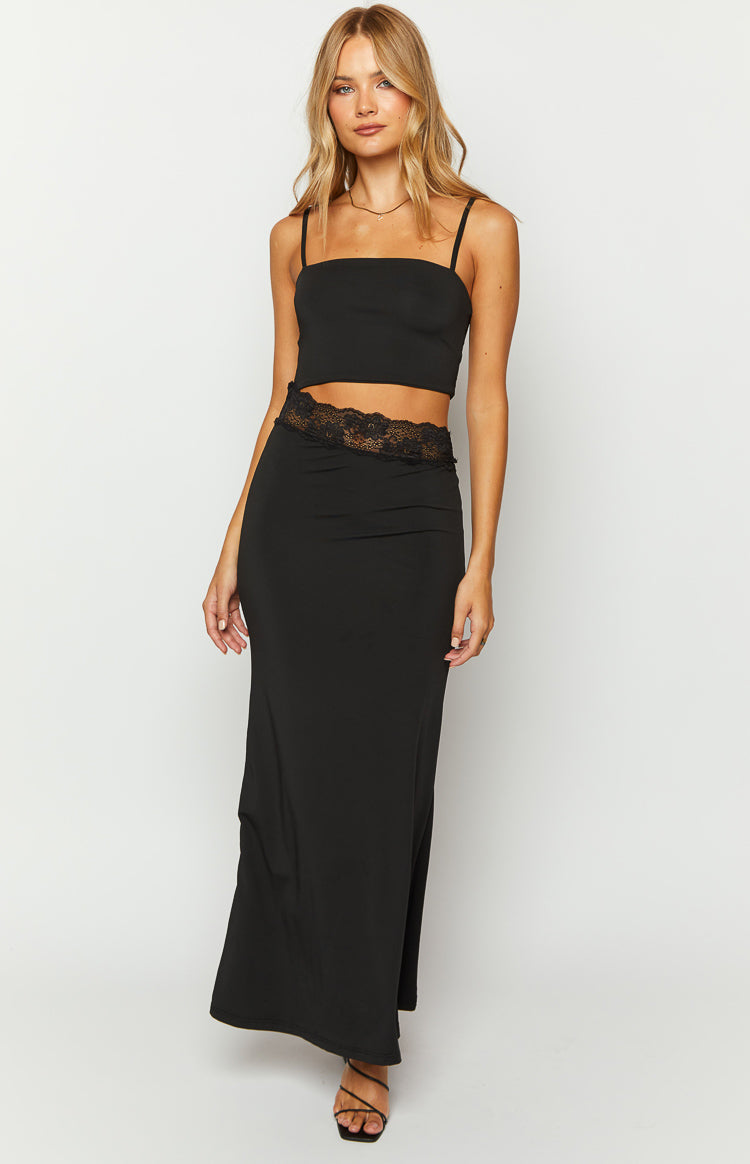 Avani Black Maxi Dress-Vavasi.All Rights Reserved.