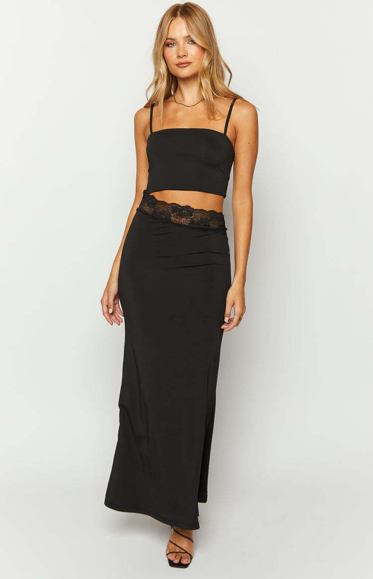 Avani Black Maxi Dress-Vavasi.All Rights Reserved.