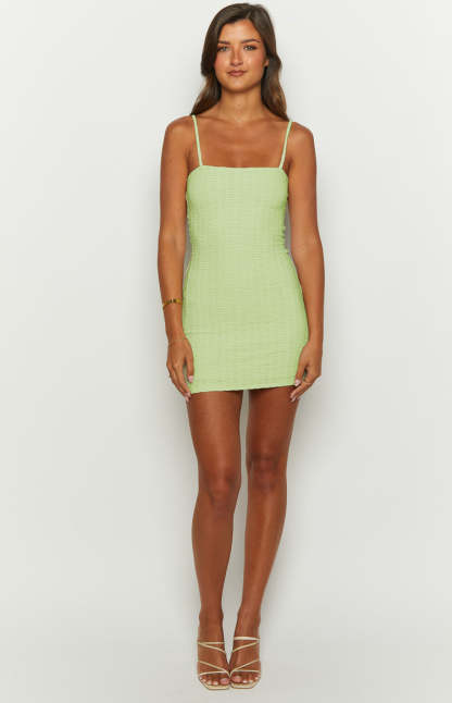 Avi Mint Shift Mini Dress-Vavasi.All Rights Reserved.