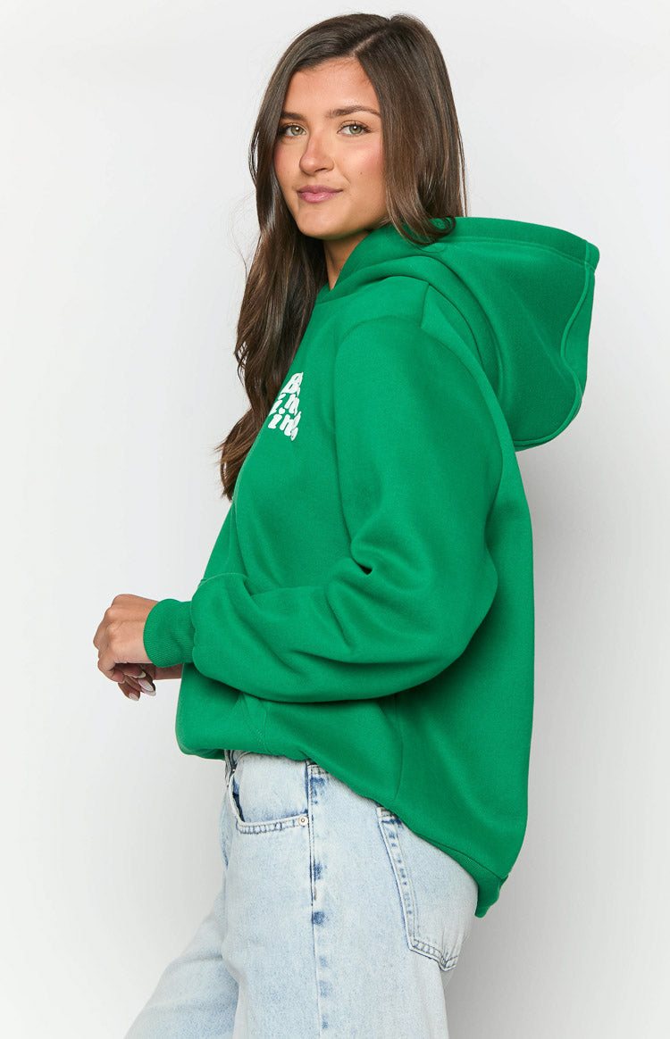Beginning Green Snuggle Bubble Hoodie-Vavasi.All Rights Reserved.