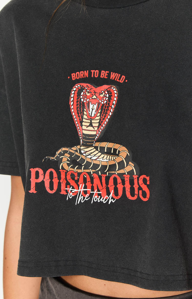 Born Wild Black Tee-Vavasi.All Rights Reserved.