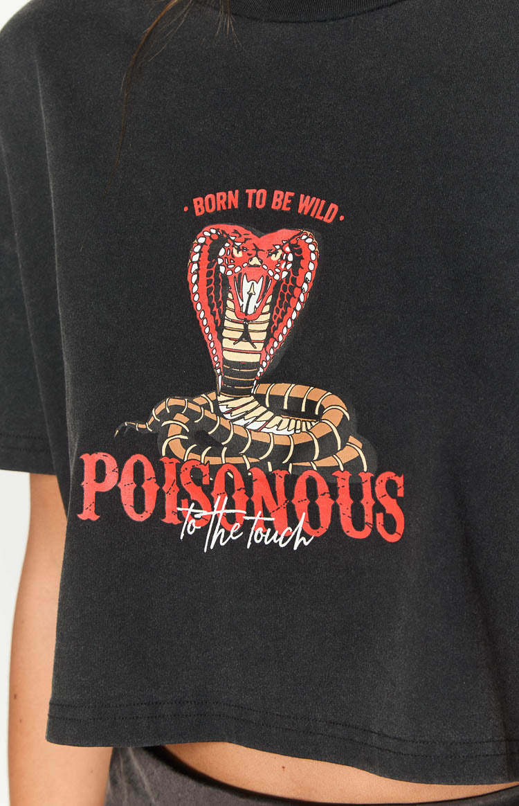 Born Wild Black Tee-Vavasi.All Rights Reserved.