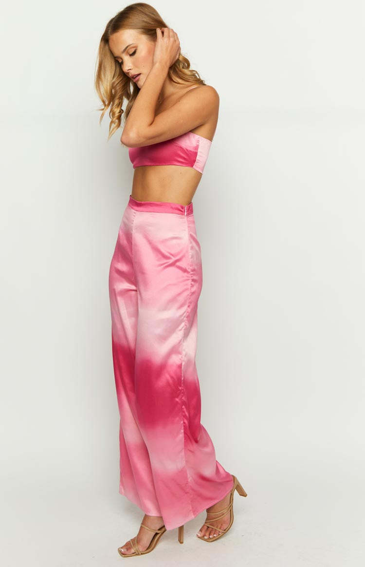 Bailee Pink Ombre Pants-Vavasi.All Rights Reserved.