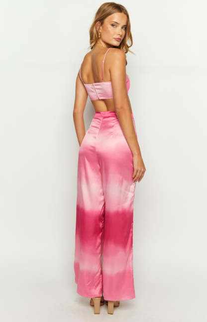 Bailee Pink Ombre Pants-Vavasi.All Rights Reserved.