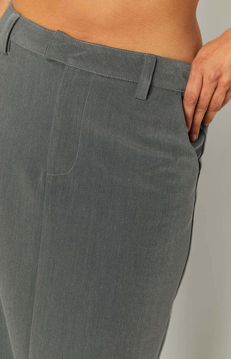 Banksi Grey Maxi Skirt-Vavasi.All Rights Reserved.