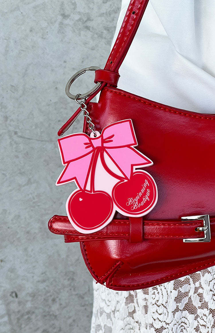 VavasiCherry Bow Keyring-Vavasi.All Rights Reserved.