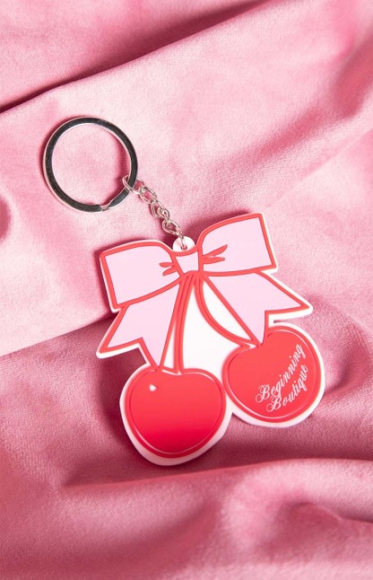 VavasiCherry Bow Keyring-Vavasi.All Rights Reserved.