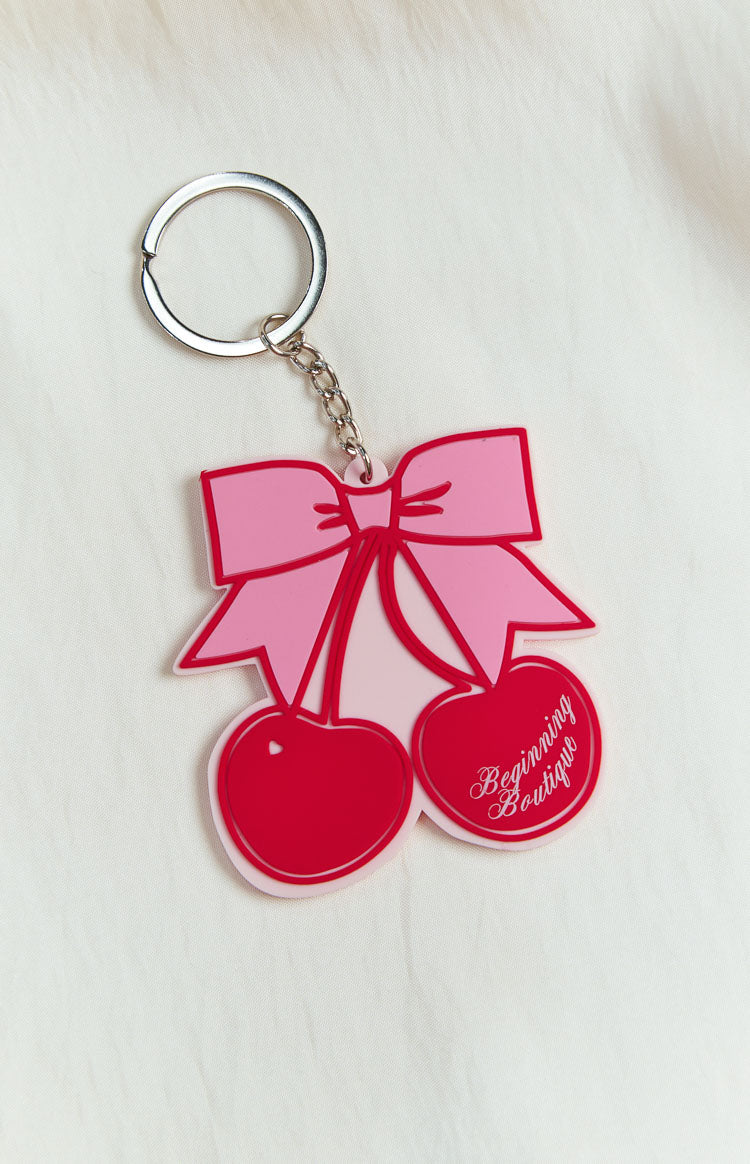 VavasiCherry Bow Keyring-Vavasi.All Rights Reserved.