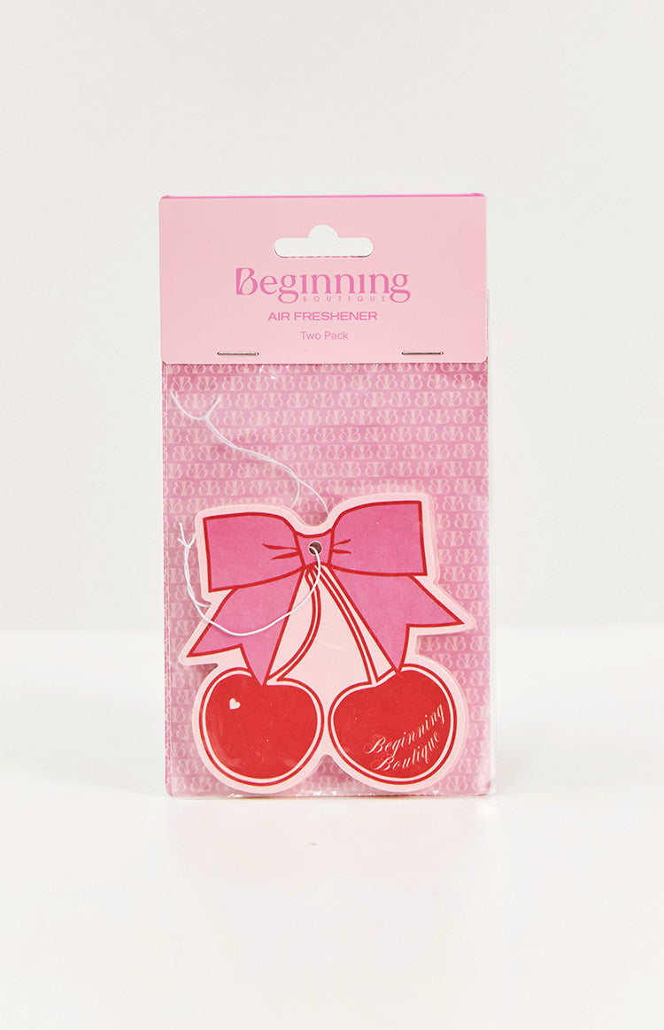 Beginning Cherry Bow Air Freshener-Vavasi.All Rights Reserved.