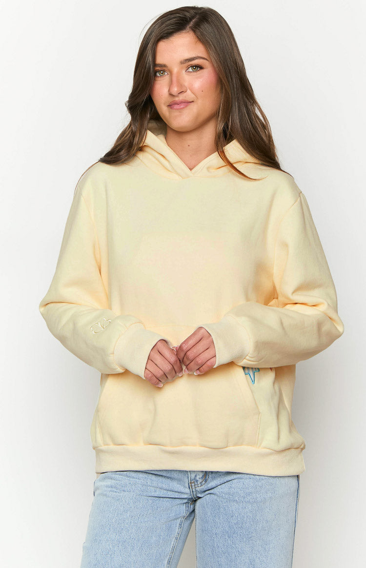 Beginning Cream Star Hoodie-Vavasi.All Rights Reserved.