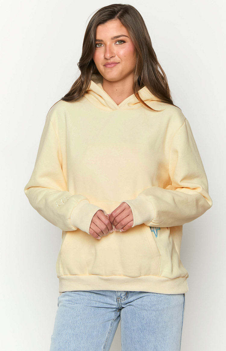 Beginning Cream Star Hoodie-Vavasi.All Rights Reserved.