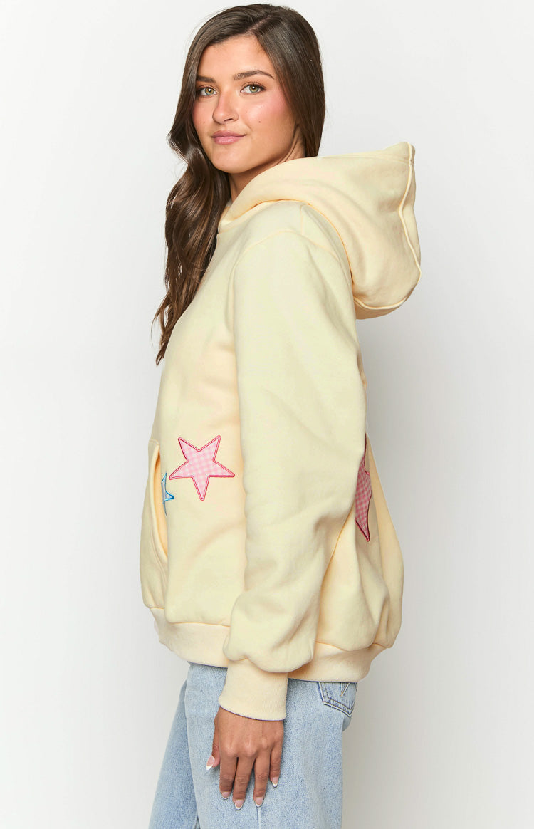 Beginning Cream Star Hoodie-Vavasi.All Rights Reserved.