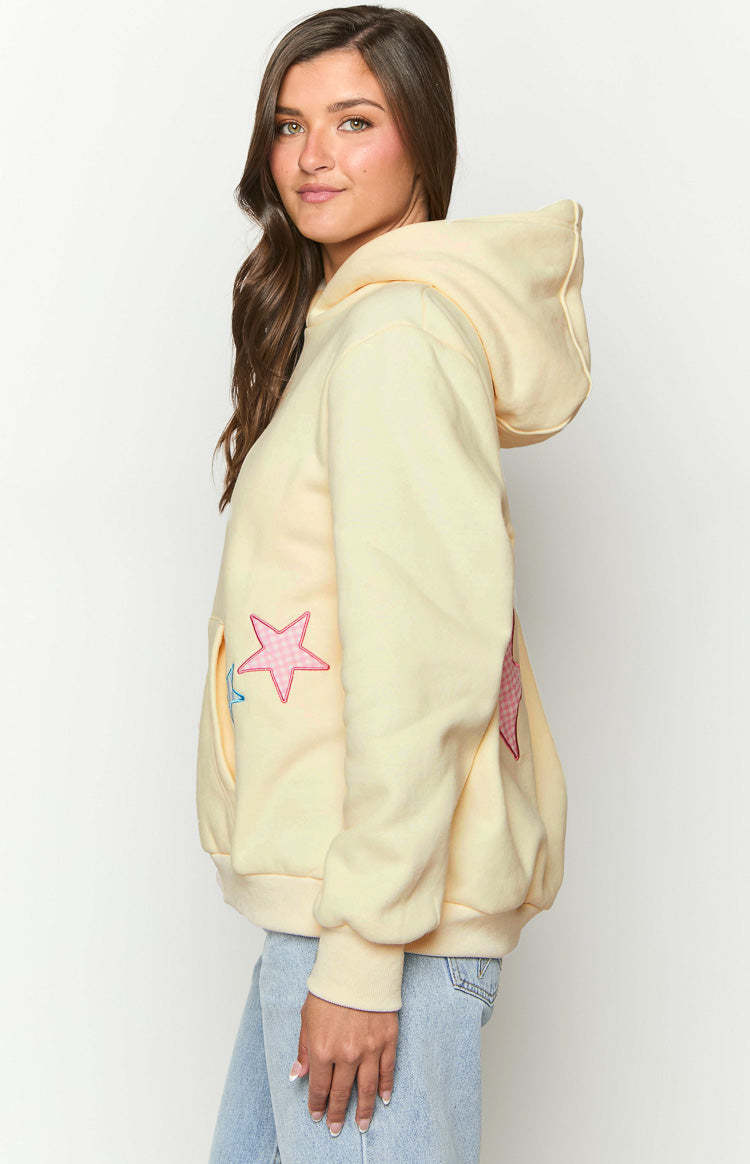Beginning Cream Star Hoodie-Vavasi.All Rights Reserved.