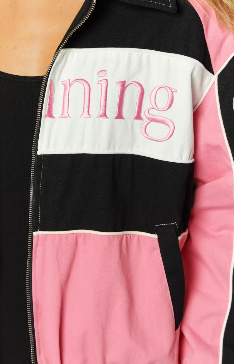 Beginning Pink Bomber Jacket-Vavasi.All Rights Reserved.